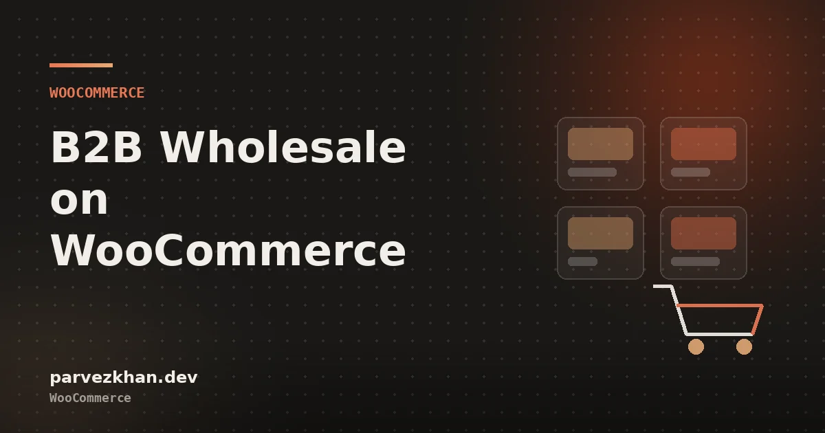 Four product cards in a grid above a shopping cart outline